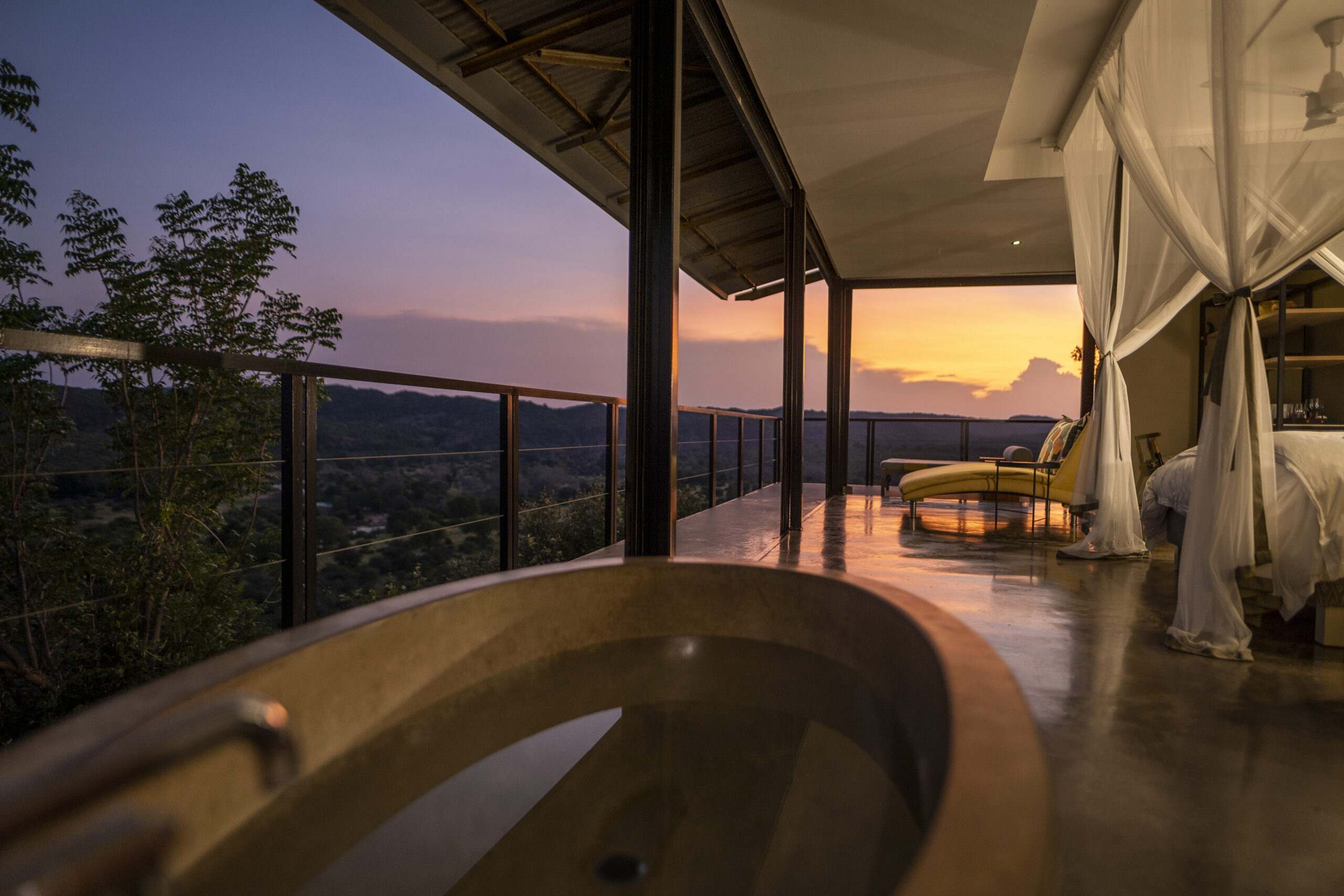 Modern Luxury: The ultimate safari star bed